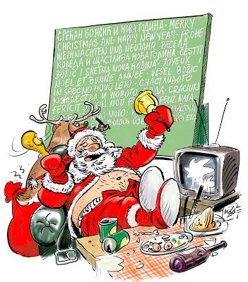 Auteurs #BD et Noël - joyeuses cartes 2012