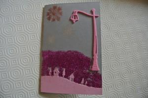 Carte de voeux, la ville rose