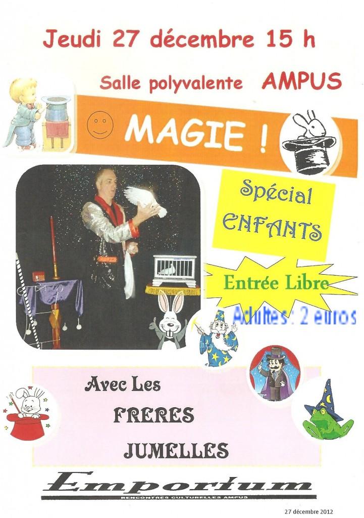 Un magicien à Ampus