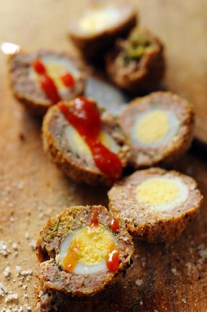 Et si l'œuf écossais devenait la star de nos apéros ??? Scottish quail eggs au menu de l'apéro !