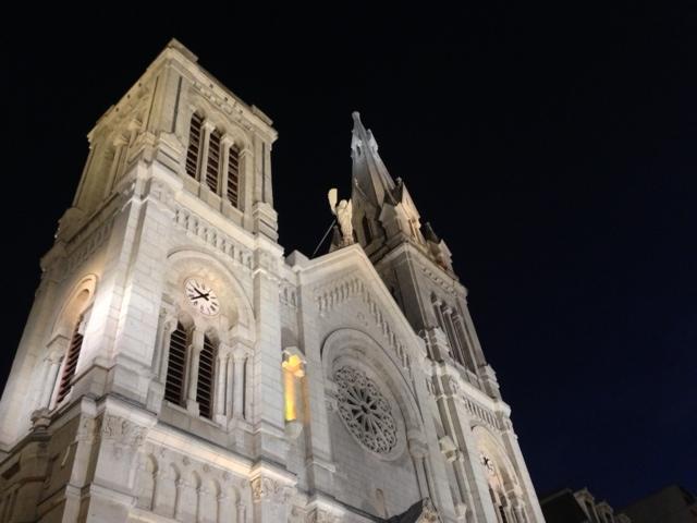 Le soleil se couche sur Saint Chamond