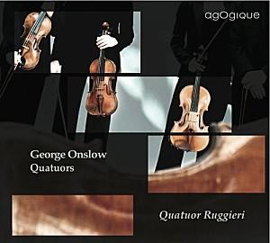 george onslow quatuors op 9-3 10-2 21-3 quatuor ruggieri
