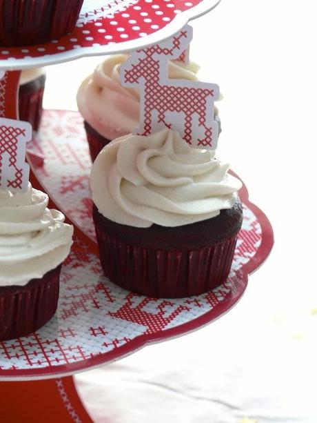 Red Velvet Cupcakes Vegan 3