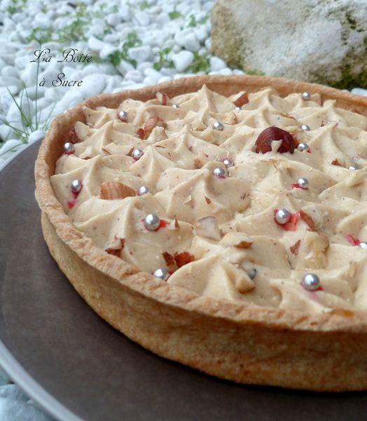 Tarte pralinée