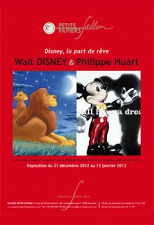 Philippe Huart et exposition Disney, la part de rêve