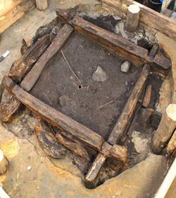 Un des puits situé à Altscherbitz, près de Leipzig. Crédit : Tegel et al.