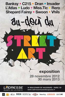 Expo : Au-delà du street art - Musée de la Poste - 34, boulevard Raspail - Paris 15