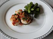 Saint-Jacques crumble chorizo Scallops sausage