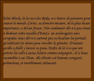 Chasseuse d'aliens , tome 2 : Eden en enfer