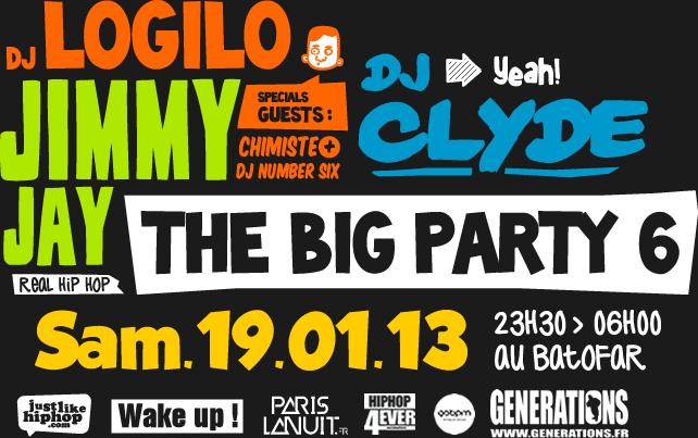 The Big Party 6 et plus [Soirée - Intw]