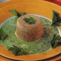 Pleurotes à la crème de persil