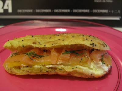 Entrée : Éclairs au Saumon