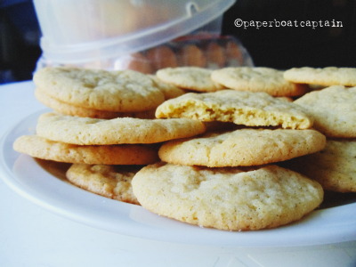 Cookies très vanillés (genre, bien bien vanillés)