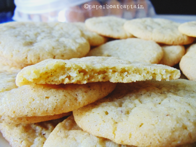 Cookies très vanillés (genre, bien bien vanillés)