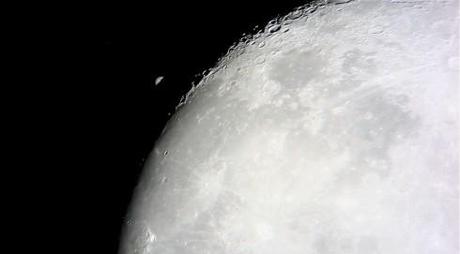 Jupiter engloutit par la Lune - Photo de Marcelo Domingues