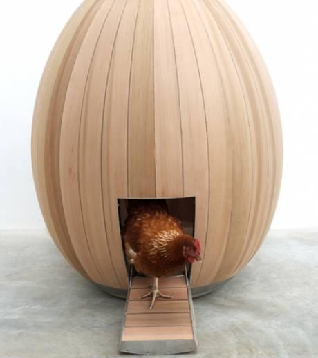 Nogg chicken coop, un poulailler design
