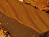 Chocolats fourrés ganache chocolat lait noisettes caramélisées