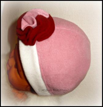 2012-12-30.3b Bonnet polaire rose fuchsia et blanc