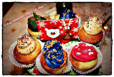 Cupcakes de Noel