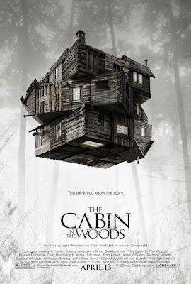 cabin in the woods, poster, whedon, goddard