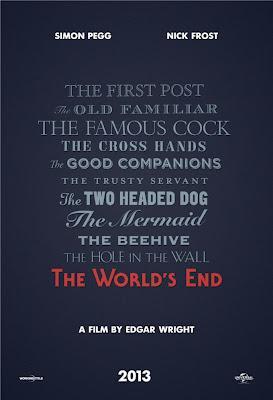 The World's End, Edgar Wright, Simon Pegg, Nck Frost