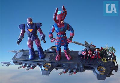 Sentinel, Galactus, SDCC, Helicarrier, SHIELD
