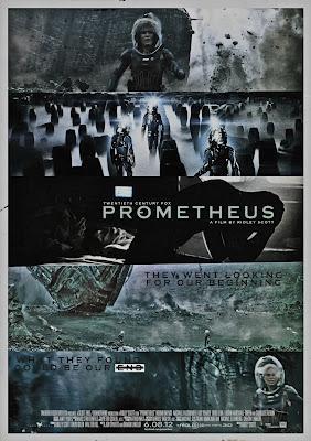 Prometheus, fake poster, art, Noomi Rapace, Ridley Scott, Michael Fassbender