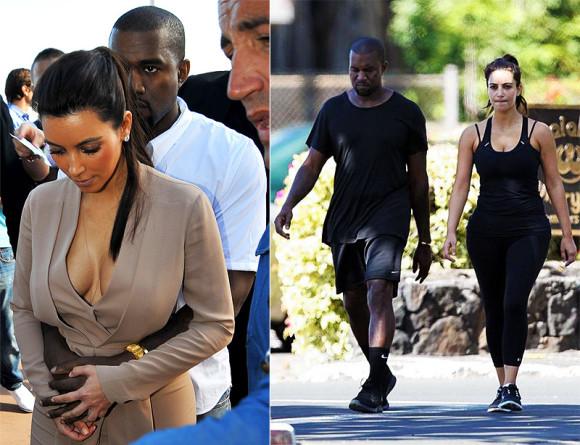 Kanye et Kim attendent un bébé