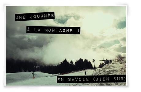 Une journée à la montagne