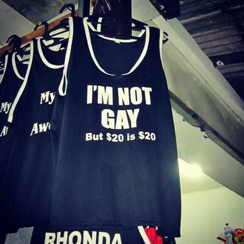 I’m not #gay but… $20 is $20. 
Lol #tshirt #kuta #fun #indonesie