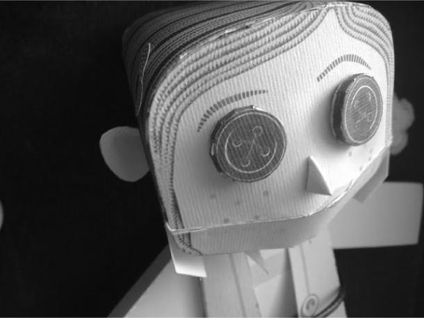 Coraline en papercraft