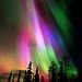 Colourful Aurora Borealis in Finland