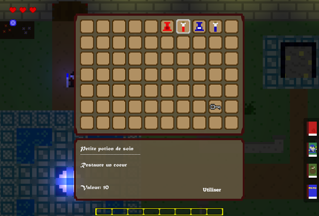 Song of the Myrne: L'inventaire