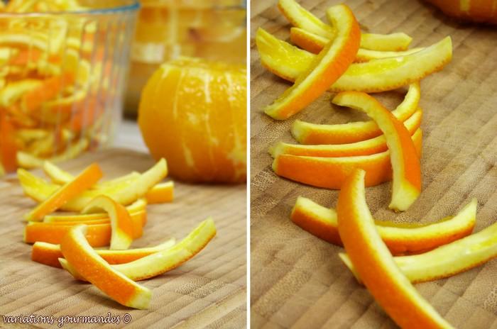 Orangettes au chocolat