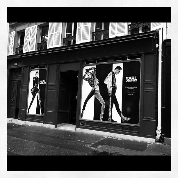 Karl Lagerfeld Nouvelle boutique parisienne