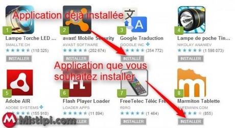 Tablette Android : Installer une application gratuite ou payante Installer_application_15