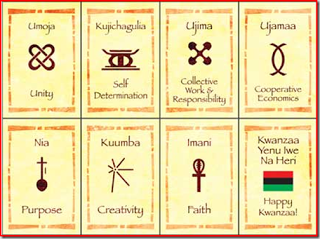 La fête des lumières panafricaine, Kwanzaa, et les animaux d'Afrique