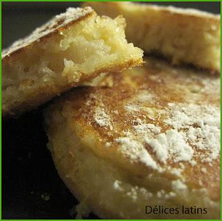 Pancakes poires-amandes