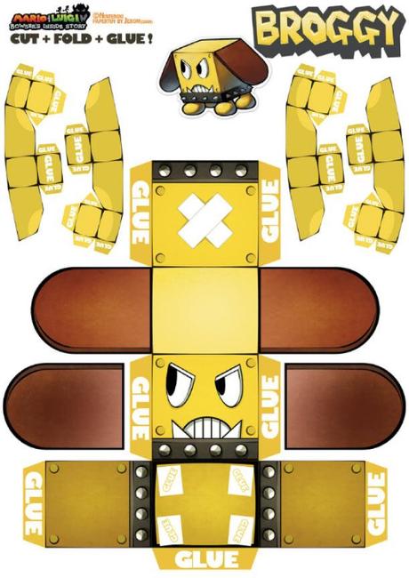 Broggy papertoy de Jerom