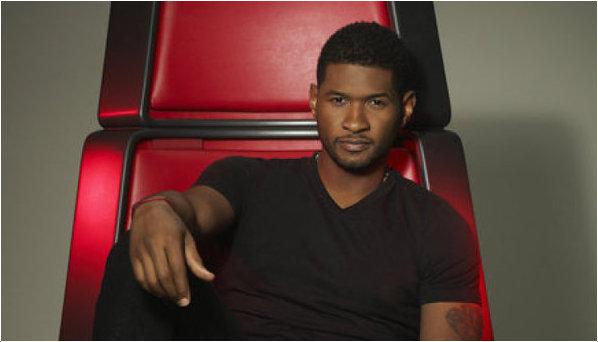 Photo officielle : Usher pour The Voice USA