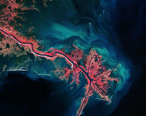 Le fleuve Mississipi 