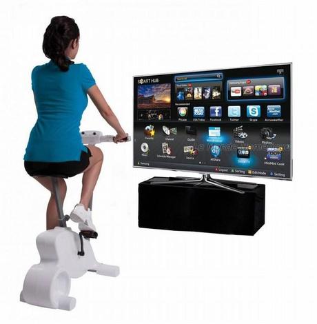 CES 2013 : Le Cyberbike de Bigben Interactive compatible avec les TV connectées Samsung