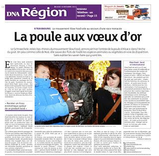 La Poule d'Alsace vous souhaitent ses meilleurs (v)oeux !