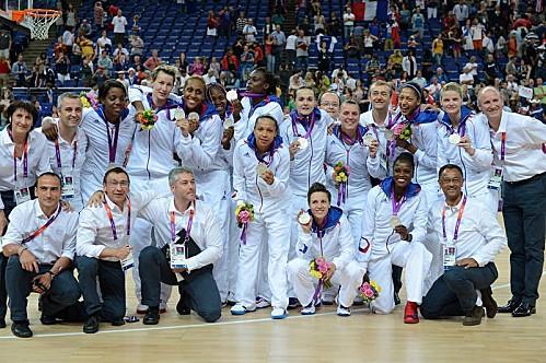 France médaille d'argent JO ffbb