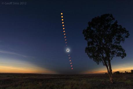 Eclipse totale du Soleil du 14 novembre photographiée par Geoff Sims