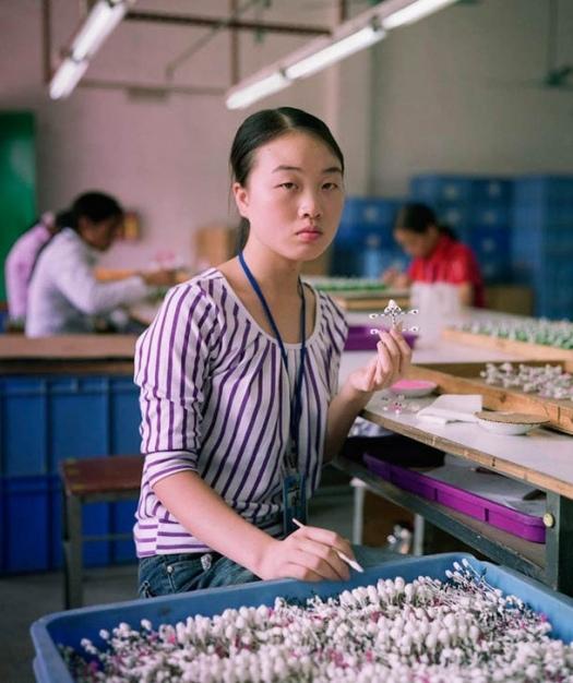 Photos : dans une usine chinoise de fabrication de jouets