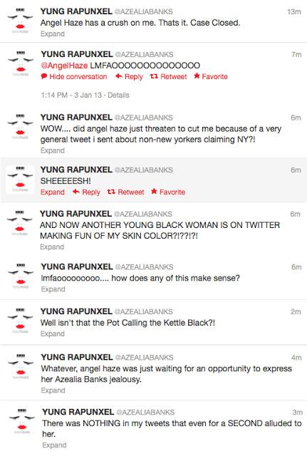 Azealia Banks et Angel Haze commencent bien l'année