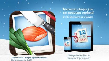 12 jours de cadeaux pour votre iPhone ou iPad: Jour 10, Cuisine virtuelle...