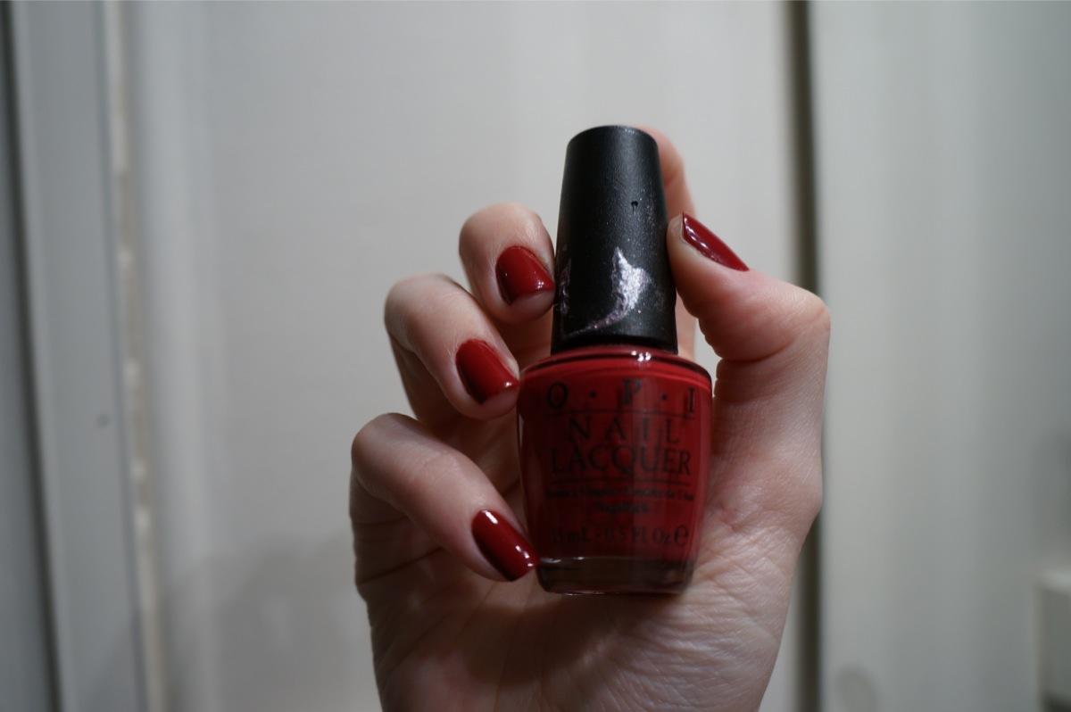 From A To Zurich OPI swatch