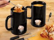 Insolite mugs pour fondue fromage